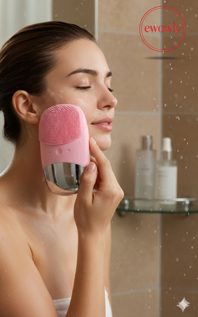 Spazzola elettrica per la pulizia del viso: Carezza