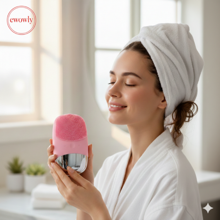 Spazzola elettrica per la pulizia del viso: Carezza