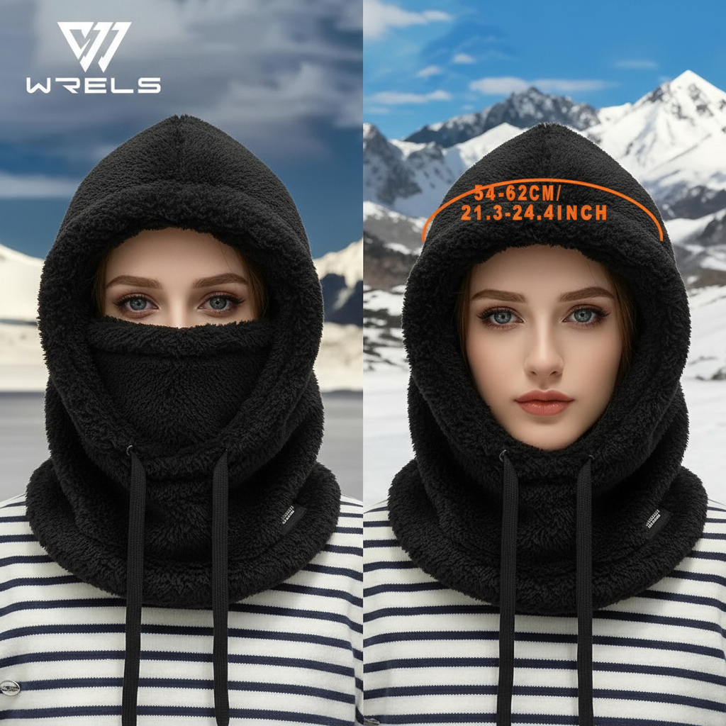 Balaclava in Pile Termico Impermeabile